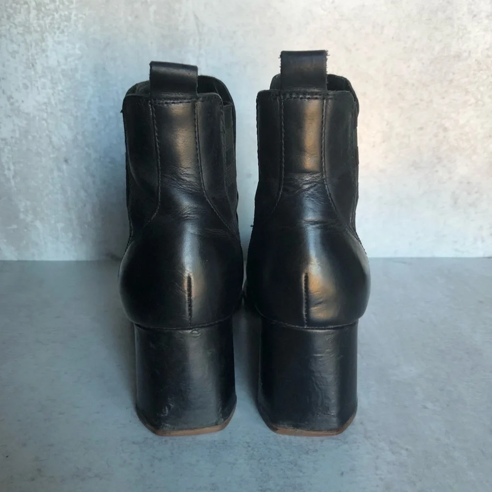 Kork-Ease Albin Leather Chelsea Ankle Boot Black 9